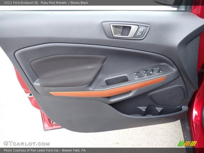 Door Panel of 2021 EcoSport SE