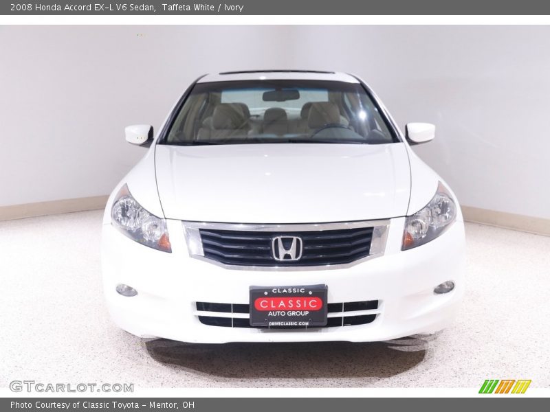 Taffeta White / Ivory 2008 Honda Accord EX-L V6 Sedan