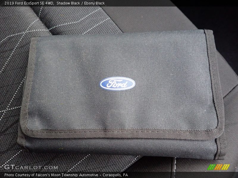 Shadow Black / Ebony Black 2019 Ford EcoSport SE 4WD