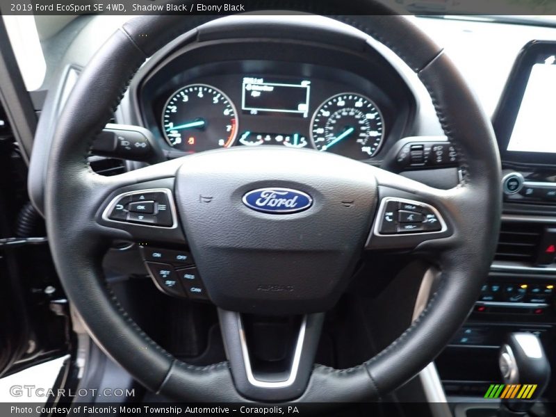 Shadow Black / Ebony Black 2019 Ford EcoSport SE 4WD