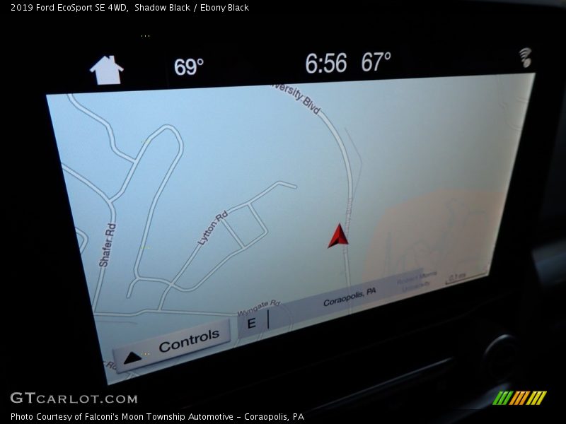 Shadow Black / Ebony Black 2019 Ford EcoSport SE 4WD