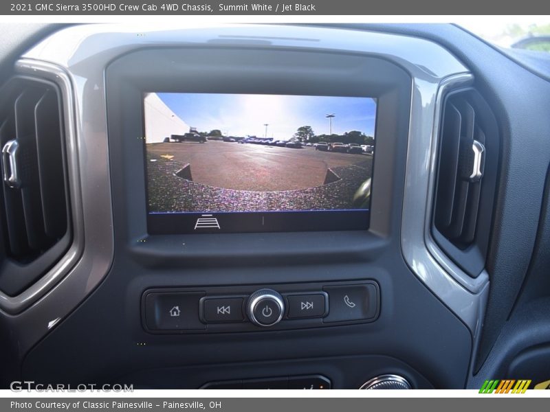 Summit White / Jet Black 2021 GMC Sierra 3500HD Crew Cab 4WD Chassis