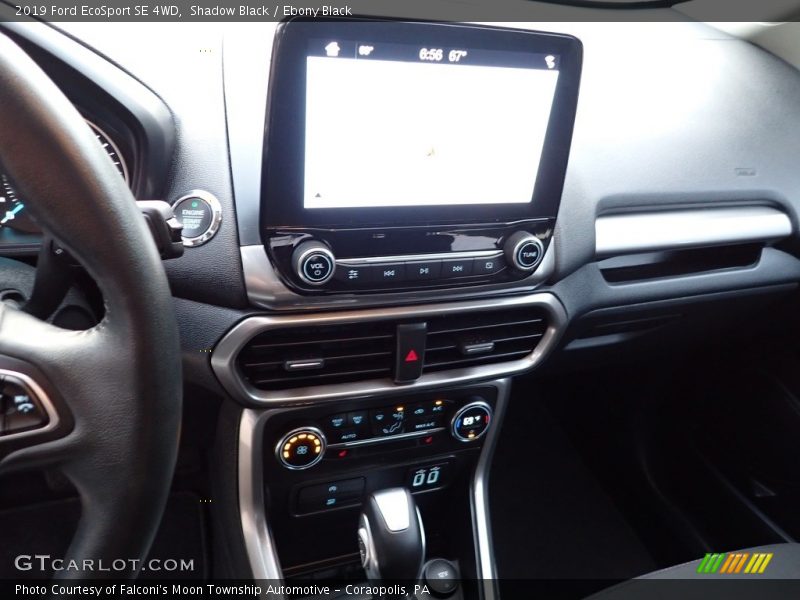 Shadow Black / Ebony Black 2019 Ford EcoSport SE 4WD