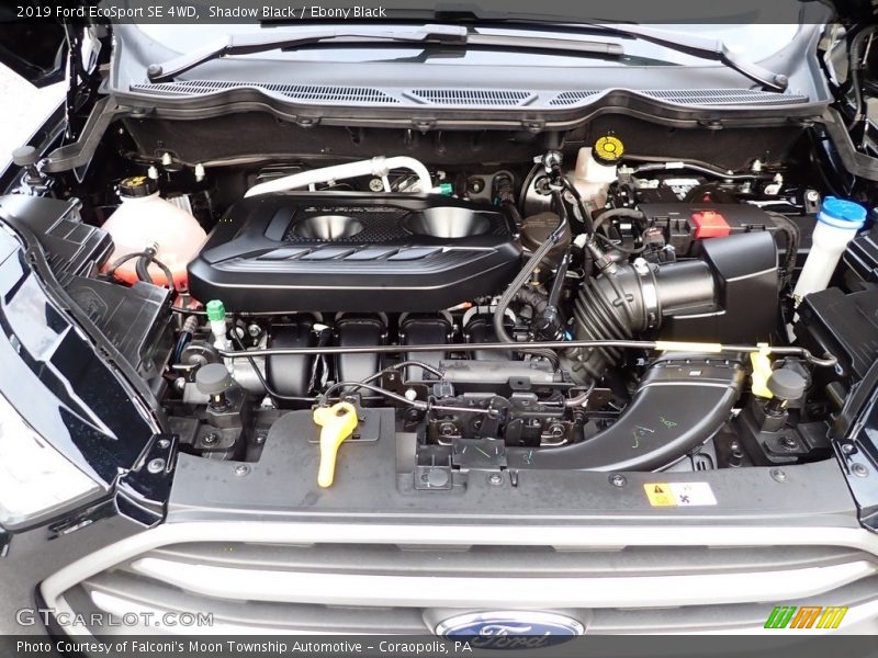 Shadow Black / Ebony Black 2019 Ford EcoSport SE 4WD