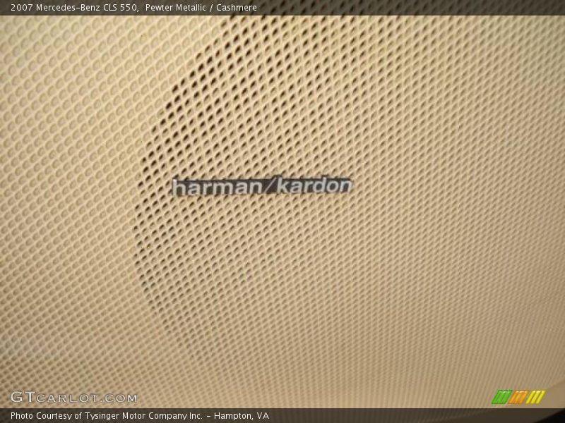 Pewter Metallic / Cashmere 2007 Mercedes-Benz CLS 550