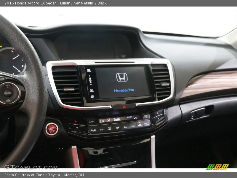 Lunar Silver Metallic / Black 2016 Honda Accord EX Sedan