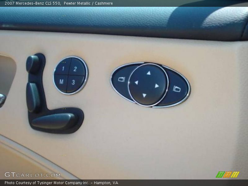 Pewter Metallic / Cashmere 2007 Mercedes-Benz CLS 550