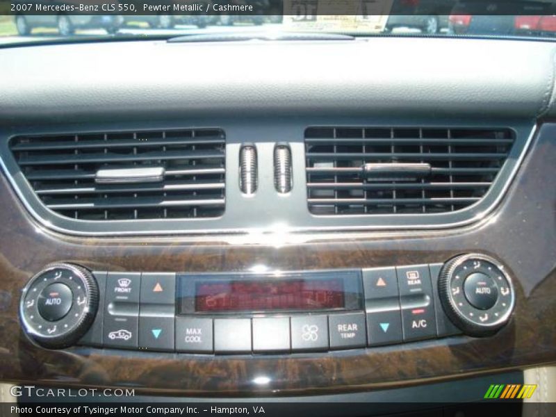 Pewter Metallic / Cashmere 2007 Mercedes-Benz CLS 550
