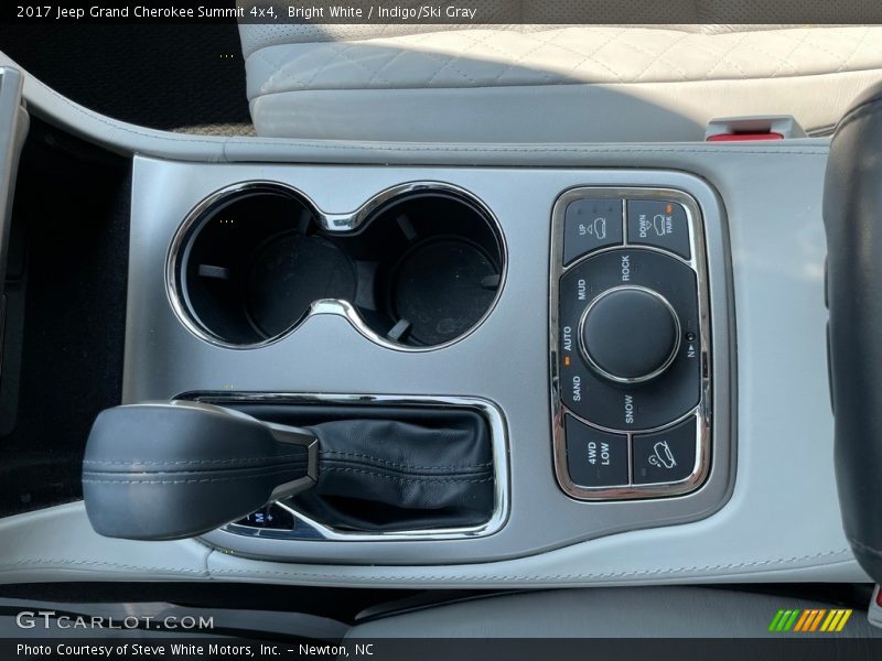 Bright White / Indigo/Ski Gray 2017 Jeep Grand Cherokee Summit 4x4
