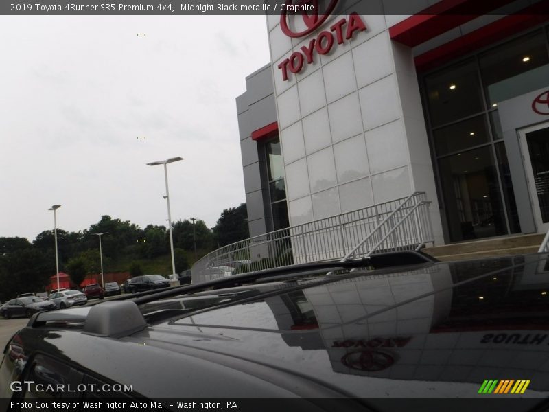 Midnight Black metallic / Graphite 2019 Toyota 4Runner SR5 Premium 4x4