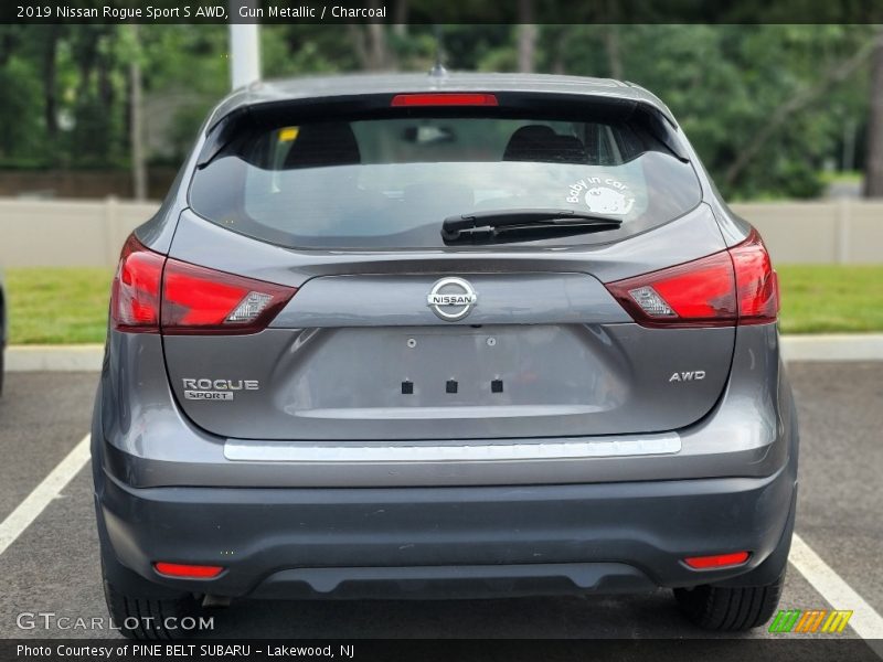 Gun Metallic / Charcoal 2019 Nissan Rogue Sport S AWD