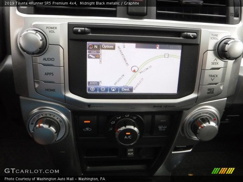 Midnight Black metallic / Graphite 2019 Toyota 4Runner SR5 Premium 4x4