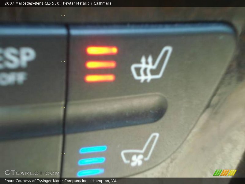 Pewter Metallic / Cashmere 2007 Mercedes-Benz CLS 550
