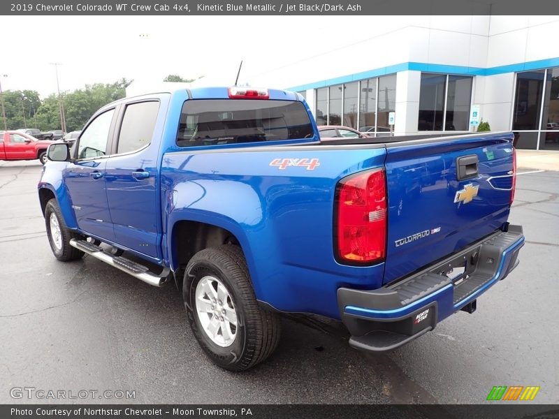 Kinetic Blue Metallic / Jet Black/Dark Ash 2019 Chevrolet Colorado WT Crew Cab 4x4
