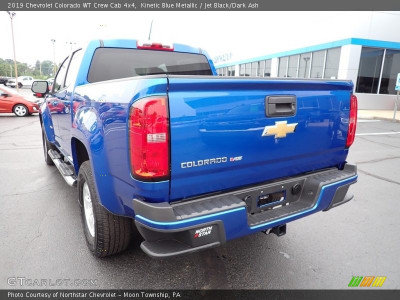 Kinetic Blue Metallic / Jet Black/Dark Ash 2019 Chevrolet Colorado WT Crew Cab 4x4