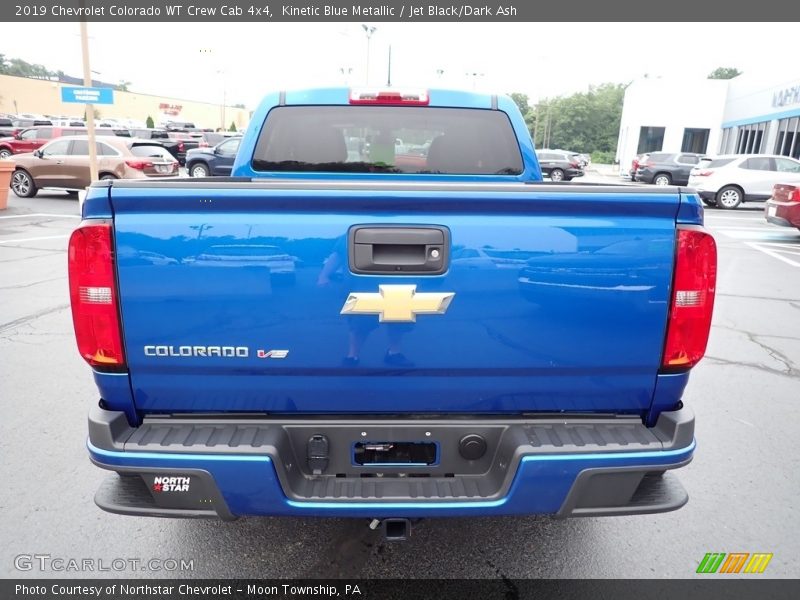 Kinetic Blue Metallic / Jet Black/Dark Ash 2019 Chevrolet Colorado WT Crew Cab 4x4