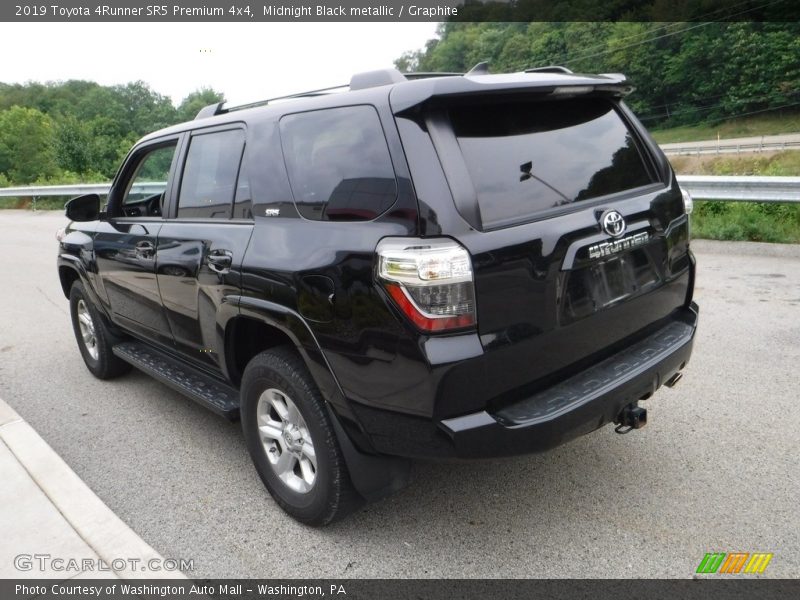 Midnight Black metallic / Graphite 2019 Toyota 4Runner SR5 Premium 4x4