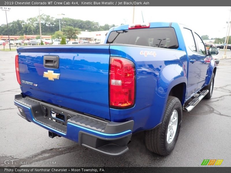 Kinetic Blue Metallic / Jet Black/Dark Ash 2019 Chevrolet Colorado WT Crew Cab 4x4