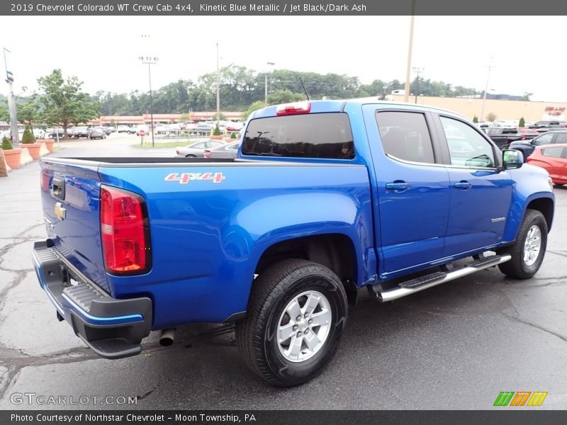Kinetic Blue Metallic / Jet Black/Dark Ash 2019 Chevrolet Colorado WT Crew Cab 4x4