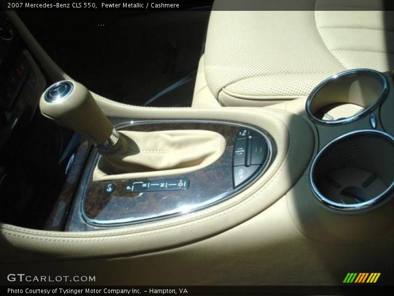 Pewter Metallic / Cashmere 2007 Mercedes-Benz CLS 550