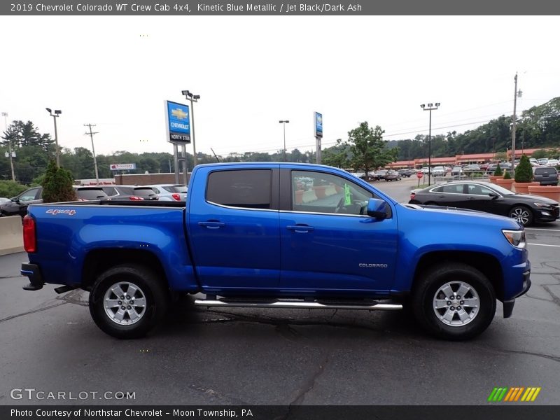 Kinetic Blue Metallic / Jet Black/Dark Ash 2019 Chevrolet Colorado WT Crew Cab 4x4