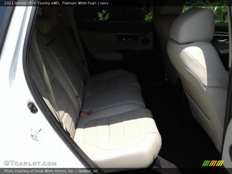 Platinum White Pearl / Ivory 2021 Honda CR-V Touring AWD