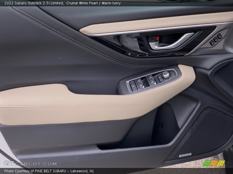 Door Panel of 2022 Outback 2.5i Limited