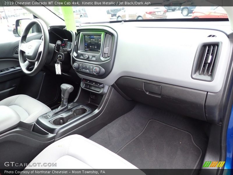 Kinetic Blue Metallic / Jet Black/Dark Ash 2019 Chevrolet Colorado WT Crew Cab 4x4