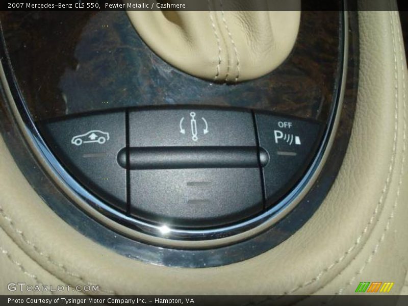 Pewter Metallic / Cashmere 2007 Mercedes-Benz CLS 550