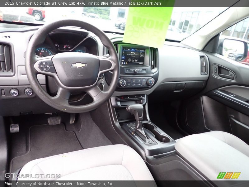 Kinetic Blue Metallic / Jet Black/Dark Ash 2019 Chevrolet Colorado WT Crew Cab 4x4