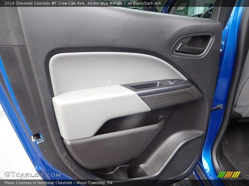 Kinetic Blue Metallic / Jet Black/Dark Ash 2019 Chevrolet Colorado WT Crew Cab 4x4
