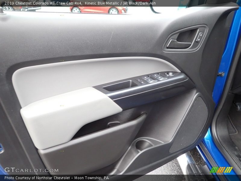 Kinetic Blue Metallic / Jet Black/Dark Ash 2019 Chevrolet Colorado WT Crew Cab 4x4