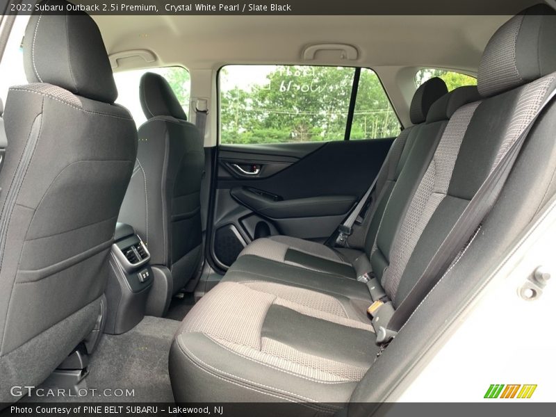 Crystal White Pearl / Slate Black 2022 Subaru Outback 2.5i Premium