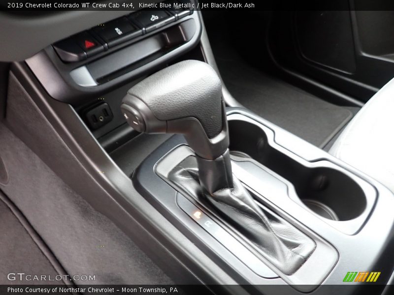 Kinetic Blue Metallic / Jet Black/Dark Ash 2019 Chevrolet Colorado WT Crew Cab 4x4