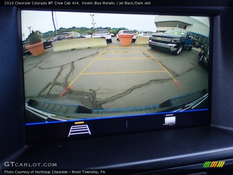 Kinetic Blue Metallic / Jet Black/Dark Ash 2019 Chevrolet Colorado WT Crew Cab 4x4