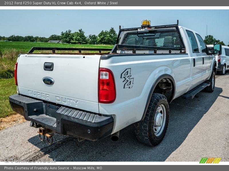 Oxford White / Steel 2012 Ford F250 Super Duty XL Crew Cab 4x4