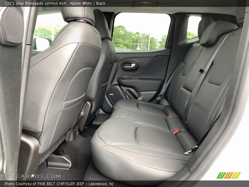 Rear Seat of 2021 Renegade Limited 4x4