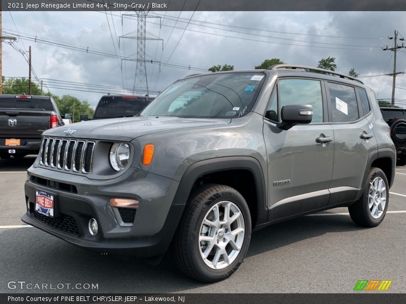 Sting-Gray / Black 2021 Jeep Renegade Limited 4x4