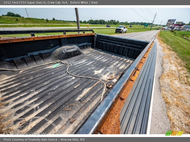 Oxford White / Steel 2012 Ford F250 Super Duty XL Crew Cab 4x4