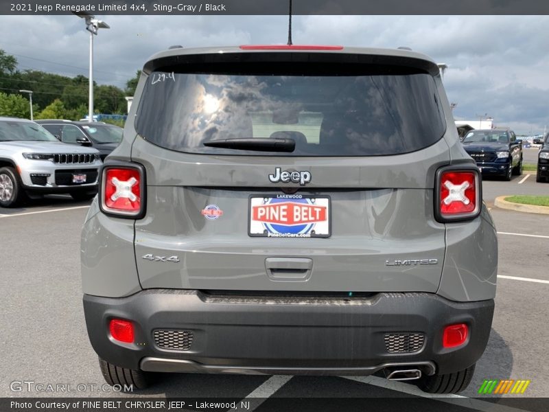 Sting-Gray / Black 2021 Jeep Renegade Limited 4x4