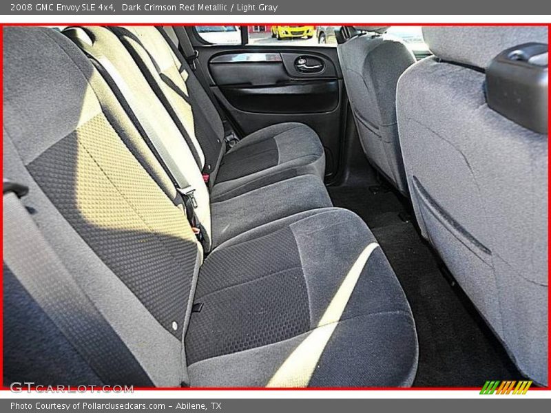 Dark Crimson Red Metallic / Light Gray 2008 GMC Envoy SLE 4x4
