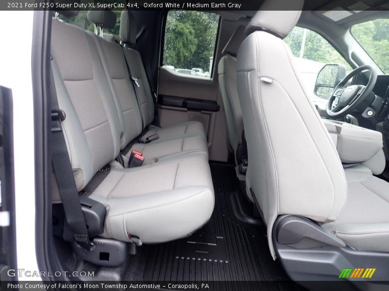 Rear Seat of 2021 F250 Super Duty XL SuperCab 4x4