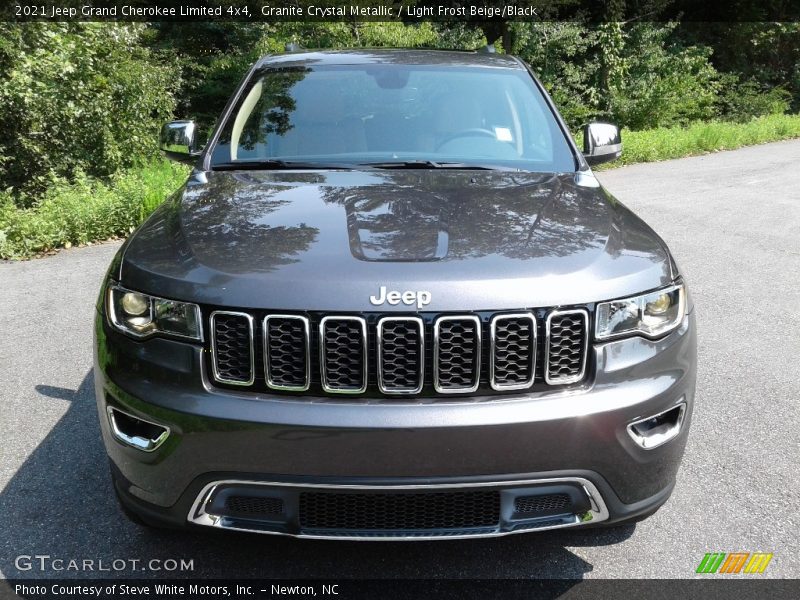 Granite Crystal Metallic / Light Frost Beige/Black 2021 Jeep Grand Cherokee Limited 4x4