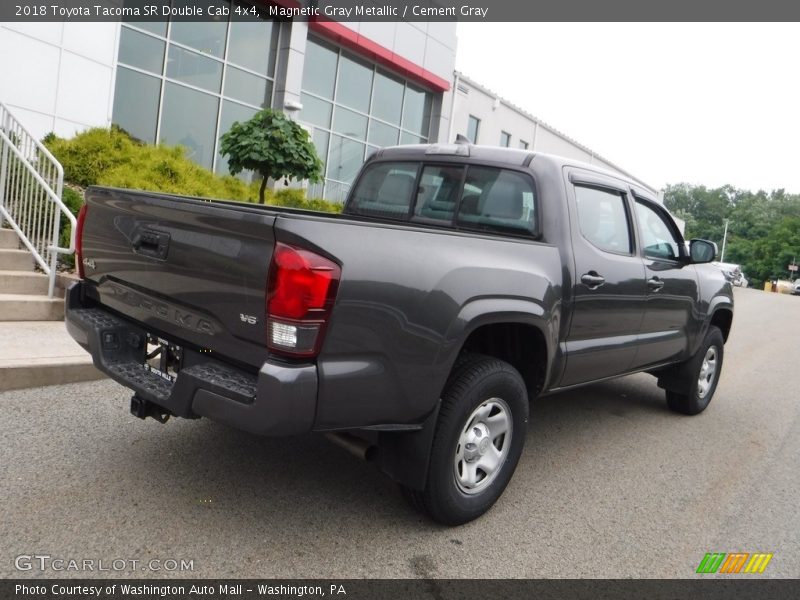 Magnetic Gray Metallic / Cement Gray 2018 Toyota Tacoma SR Double Cab 4x4