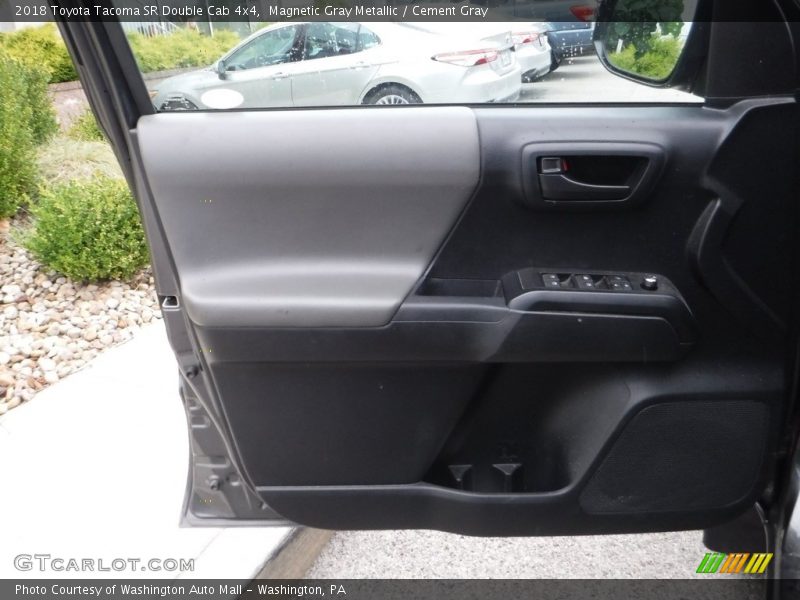 Magnetic Gray Metallic / Cement Gray 2018 Toyota Tacoma SR Double Cab 4x4