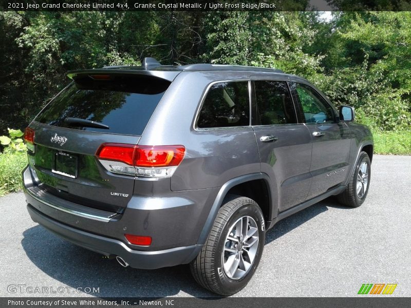 Granite Crystal Metallic / Light Frost Beige/Black 2021 Jeep Grand Cherokee Limited 4x4