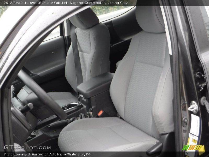 Magnetic Gray Metallic / Cement Gray 2018 Toyota Tacoma SR Double Cab 4x4