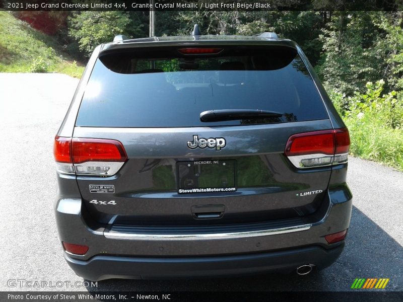 Granite Crystal Metallic / Light Frost Beige/Black 2021 Jeep Grand Cherokee Limited 4x4