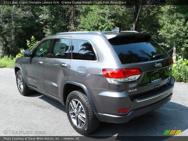 Granite Crystal Metallic / Light Frost Beige/Black 2021 Jeep Grand Cherokee Limited 4x4