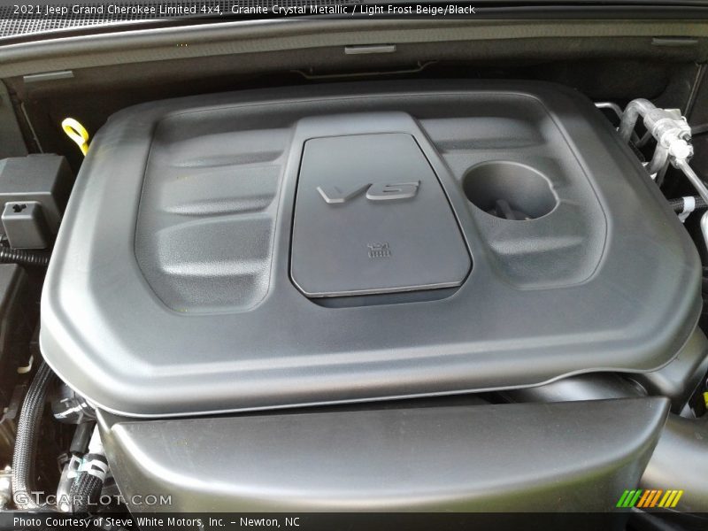 Granite Crystal Metallic / Light Frost Beige/Black 2021 Jeep Grand Cherokee Limited 4x4